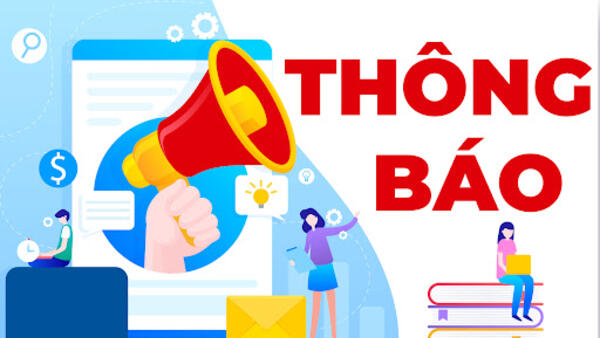 THông báo thay đổi giờ làm việc