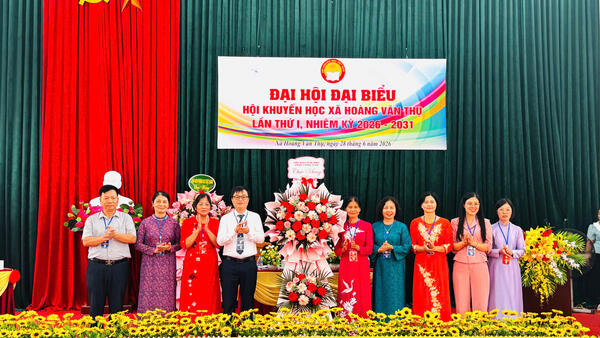 ĐẠI HỘI ĐẠI BIỂU HỘI KHUYẾN HỌC XÃ HOÀNG VĂN THỤ LẦN THỨ I, NHIỆM KỲ 2026 – 2031