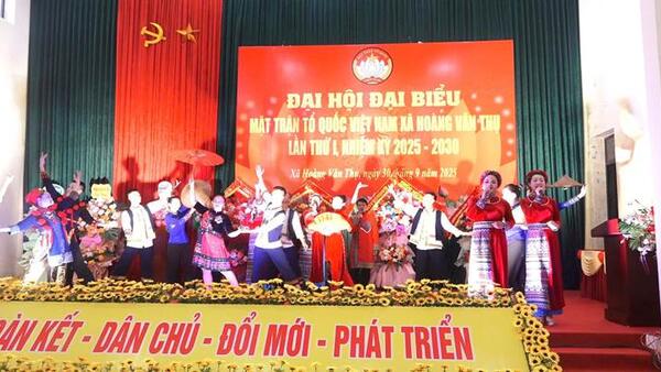 ĐẠI HỘI ĐẠI BIỂU MTTQ VIỆT NAM XÃ HOÀNG VĂN THỤ LẦN THỨ NHẤT NHIỆM KỲ 2025-2030.